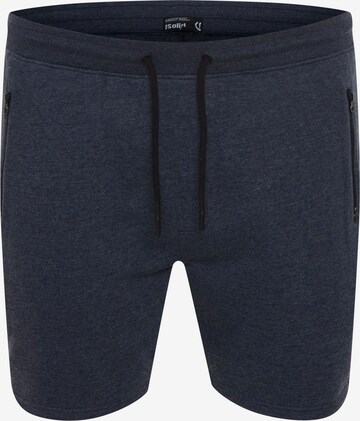 !Solid Regular Broek 'Taras' in Blauw: voorkant