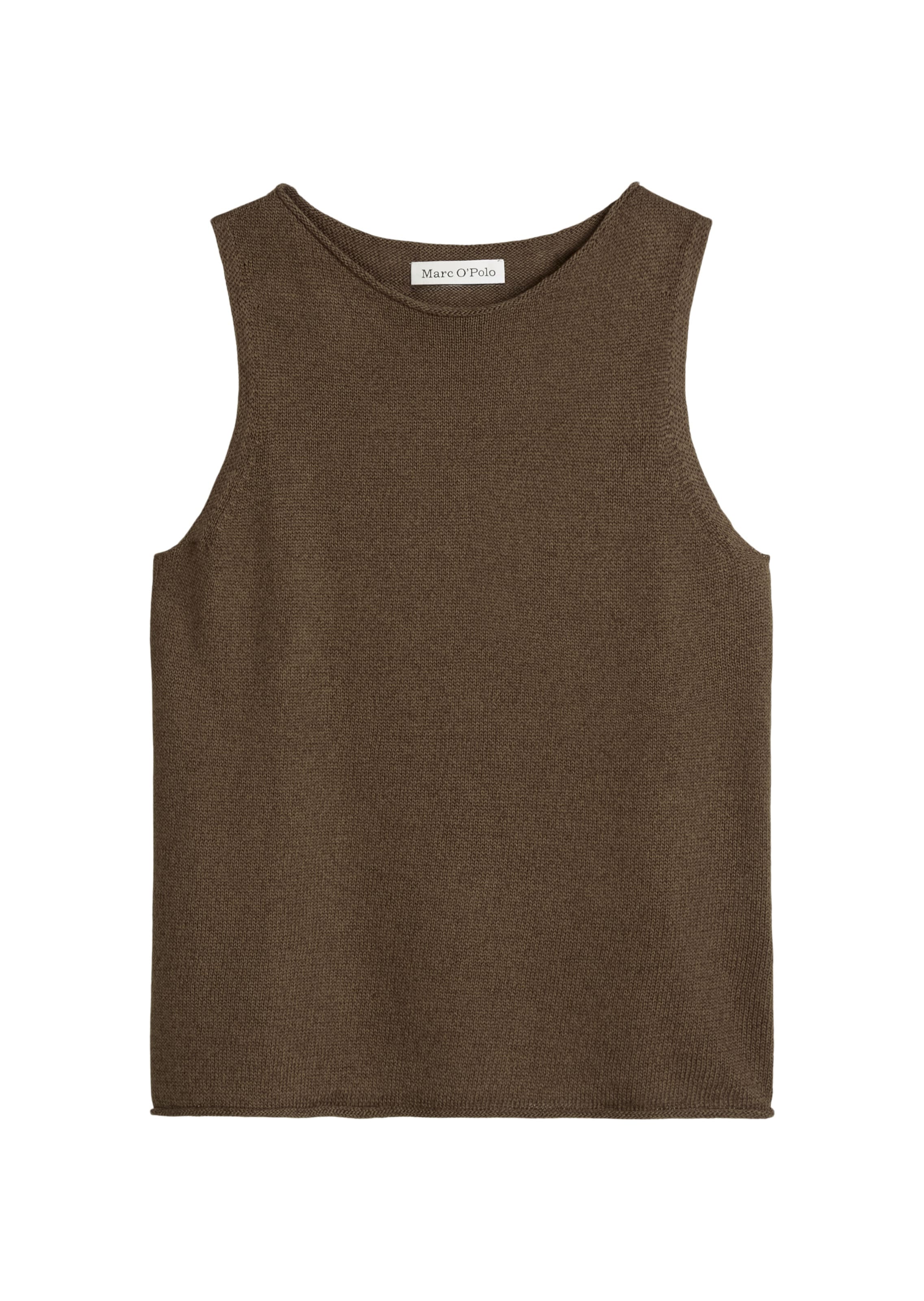 Marc O'Polo Knitted top in Brown: front