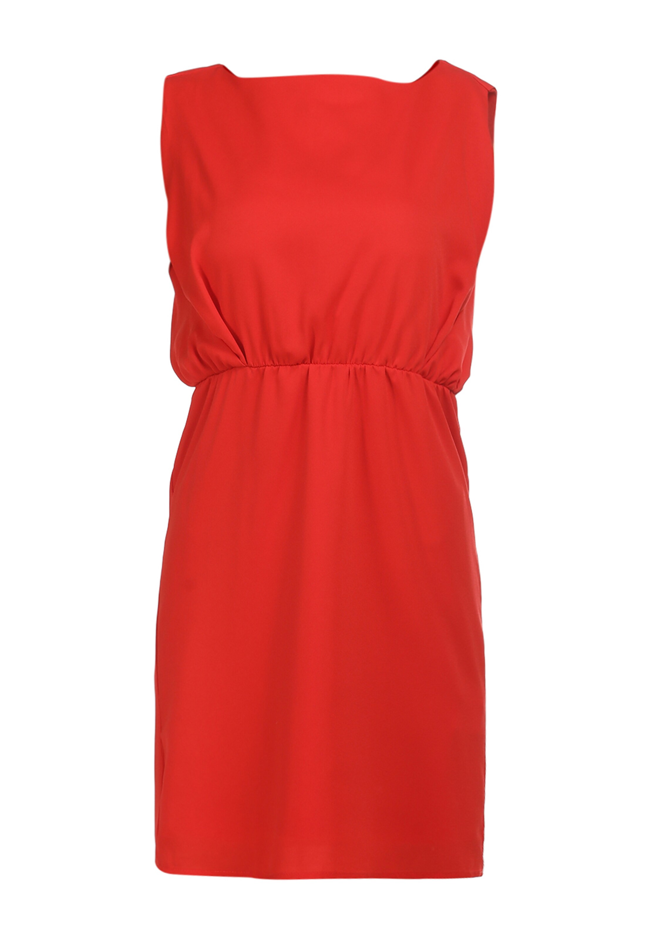 faina - Vestido de verano en rojo: frente
