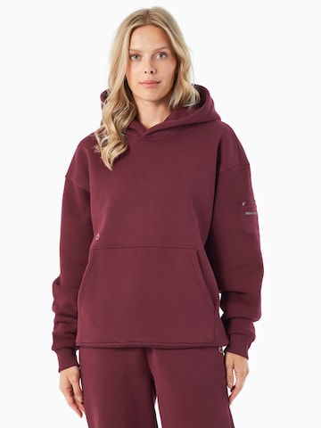 Organication Sweatshirt in Red: front