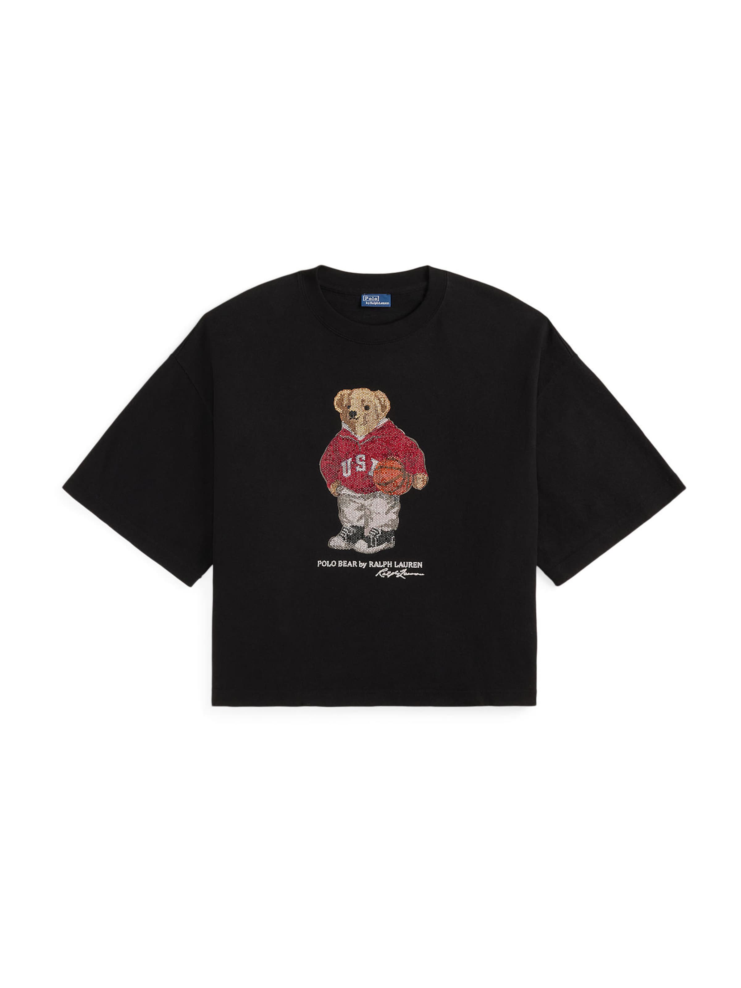Polo Ralph Lauren Μπλουζάκι σε μαύρο: μπροστά