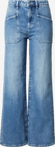 Dawn Bootcut Jeans i blå: forside