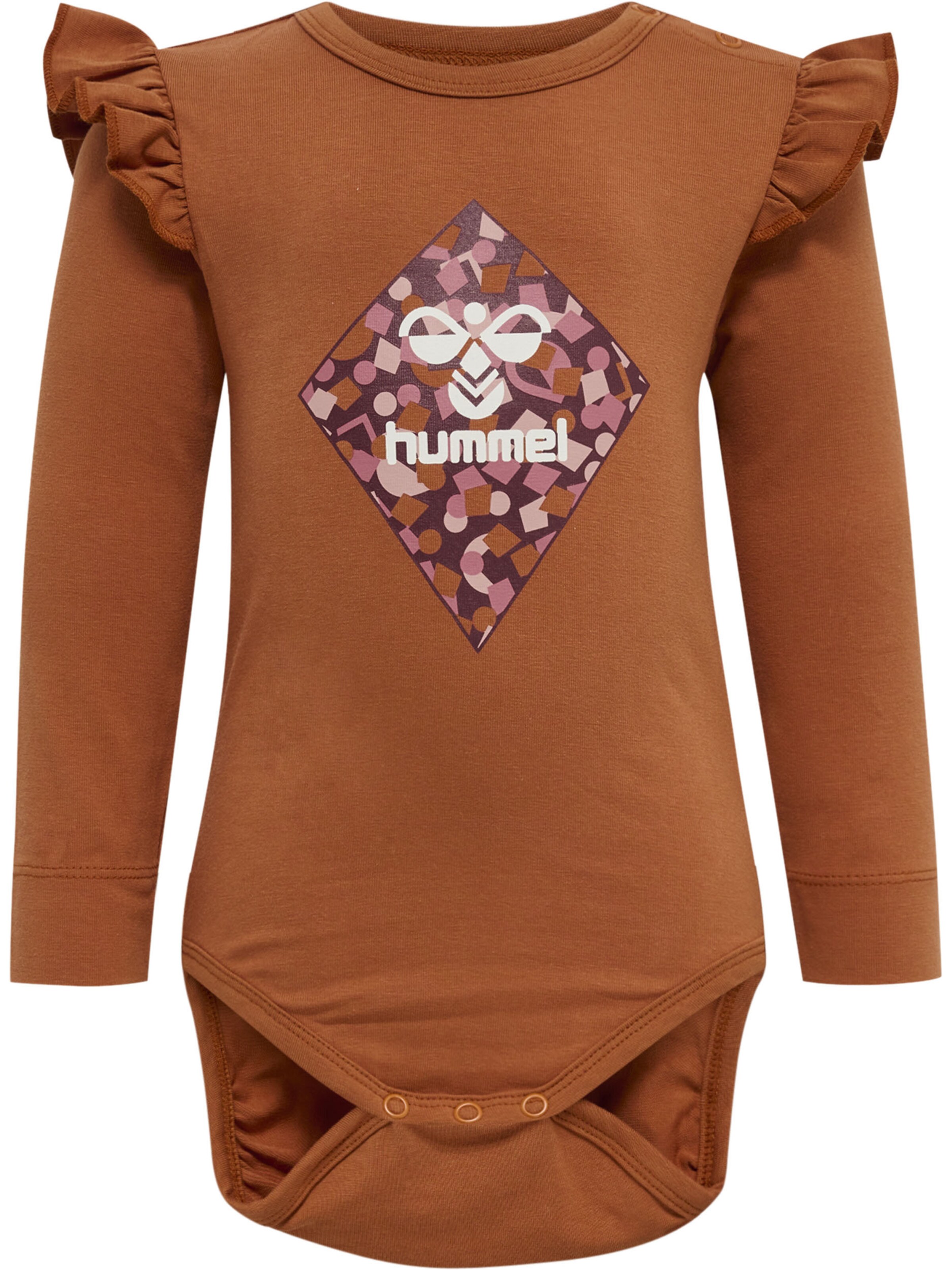 Hummel Sparkedragt/Body i brun: forside