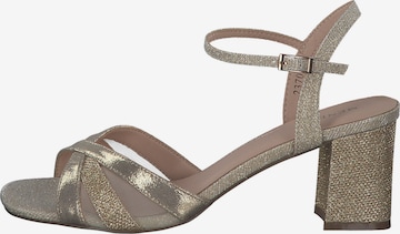 MENBUR Strap Sandals in Gold