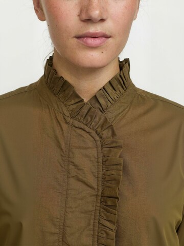 T-shirt ' SRSunny ' Soft Rebels en marron : devant