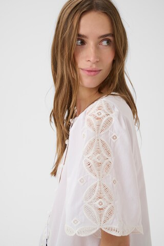 KAREN BY SIMONSEN Blouse 'KBErlinda' in Wit