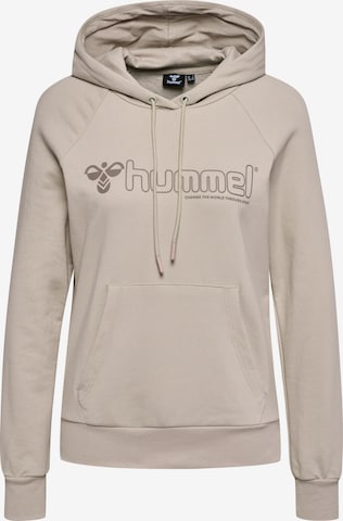 Hummel Sportief sweatshirt 'Noni 2.0' in Grijs: voorkant