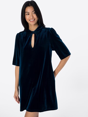 Traffic People - Vestido 'Peep' en azul: frente