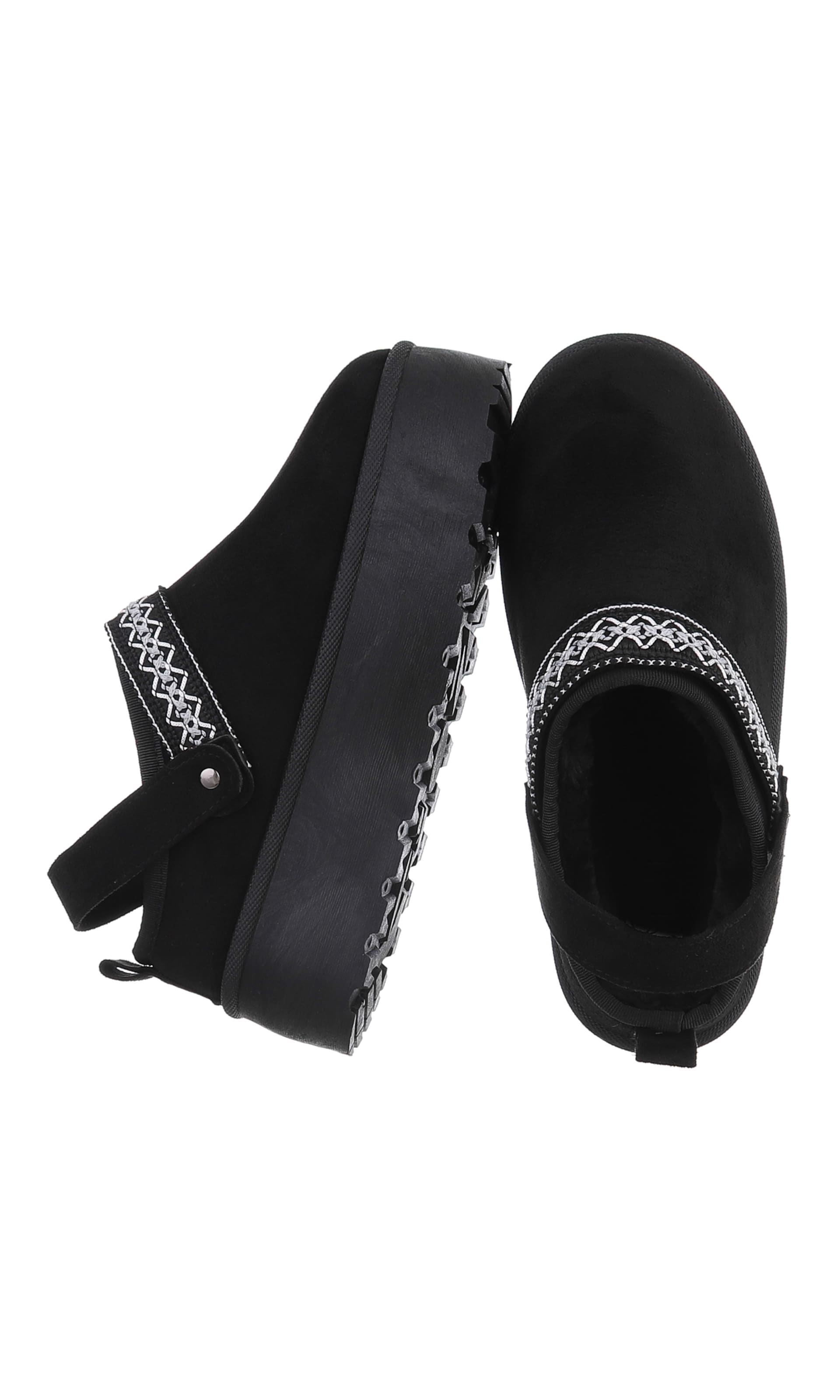 Ital-Design Snow Boots in Black