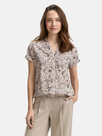 TOM TAILOR Blouse in Beige: voorkant