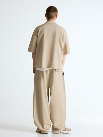 Trening de la Bershka pe bej