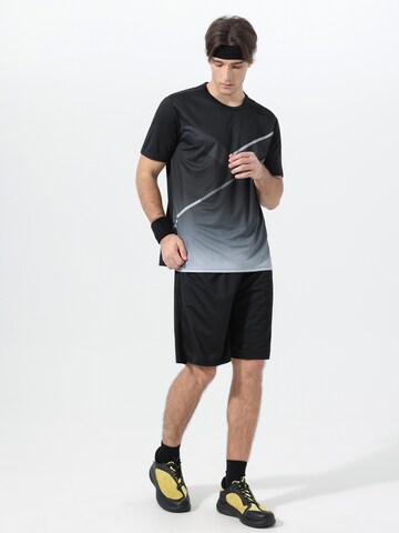 YOUTHUP Tracksuit 'Stichdicht' in Black