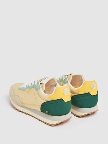 Pepe Jeans Platform trainers 'Natch' in Yellow