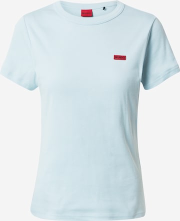 HUGO Red T-Shirt in Blau: predná strana