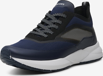 WODEN Sneakers laag in Blauw: voorkant