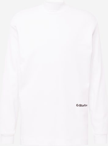 T-Shirt G-Star RAW en blanc : devant