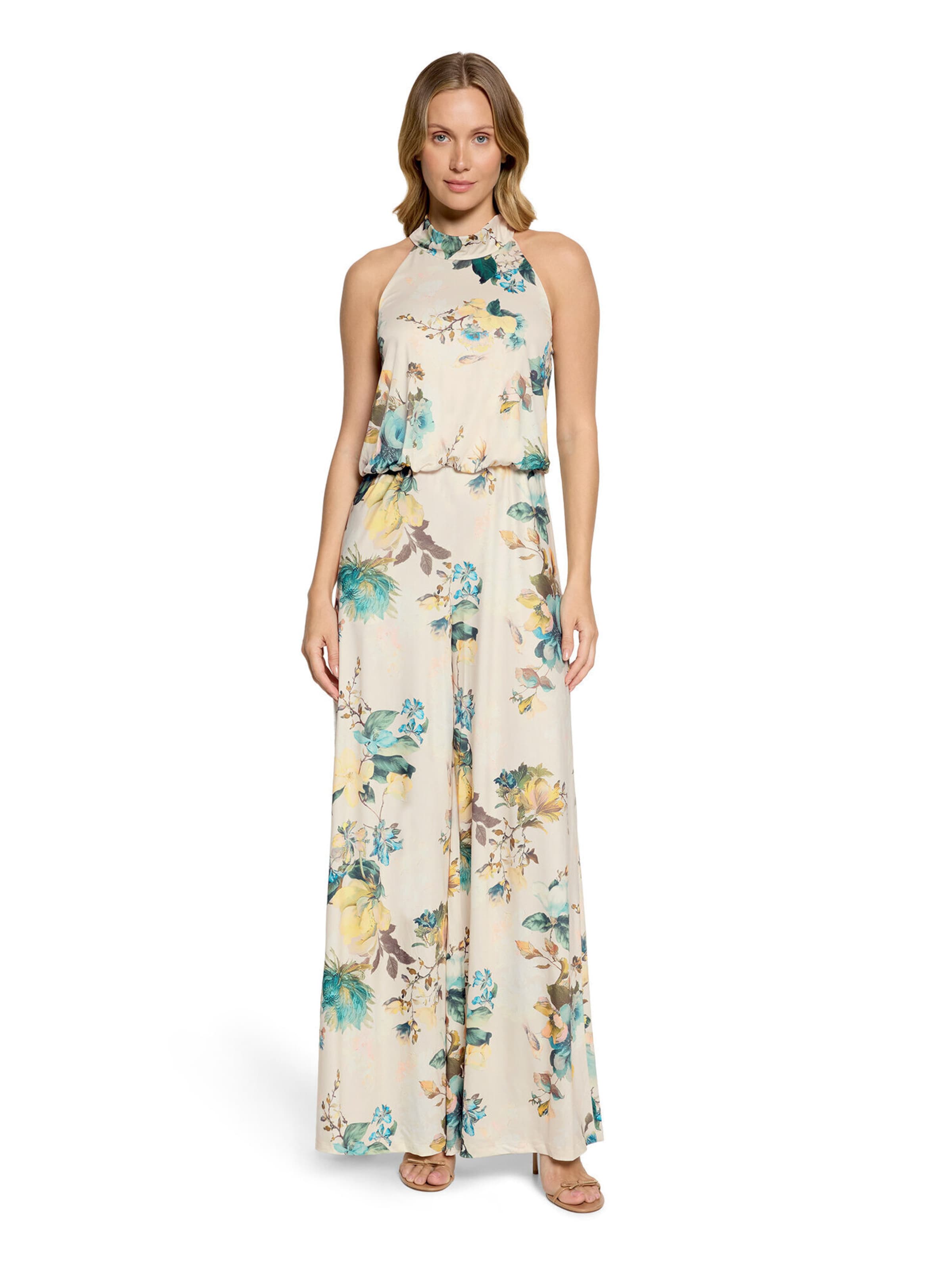 Vera Mont Jumpsuit in Wit: voorkant