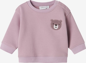 NAME IT Sweatshirt in Lila: Vorderseite