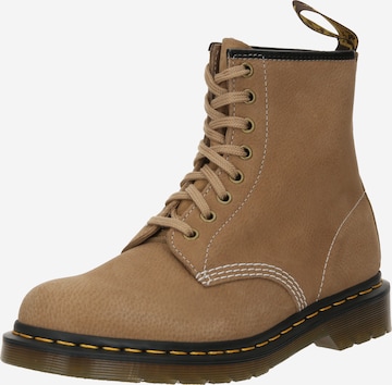 Dr. Martens Lace-up boots '1460' in Brown: front