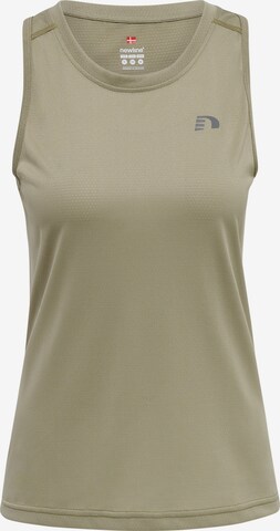 T-shirt fonctionnel Newline en beige : devant