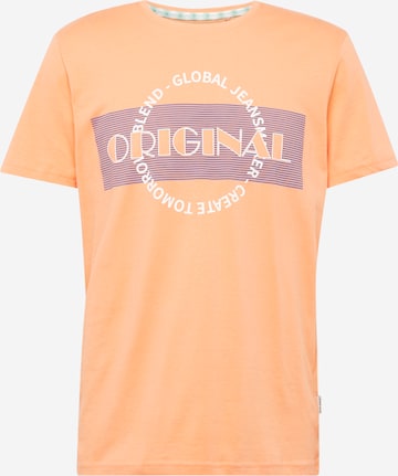 BLEND Μπλουζάκι σε πορτοκαλί: μπροστά