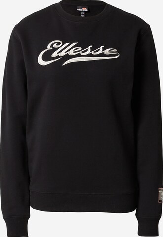 ELLESSE Sweatshirt 'Teno' in Schwarz: predná strana