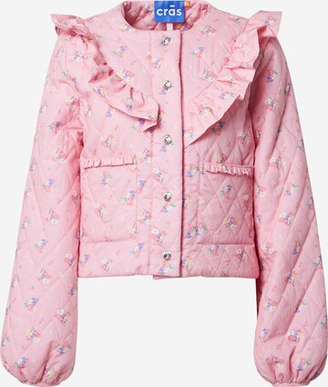 Crās Between-season jacket in Pink: front