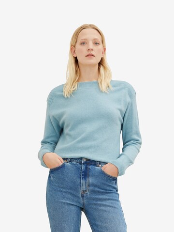 TOM TAILOR Pullover in Blau