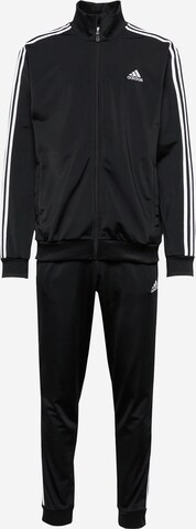 ADIDAS SPORTSWEAR Sports Suit in Black: front