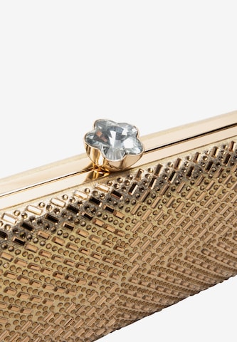 faina Clutch in Goud