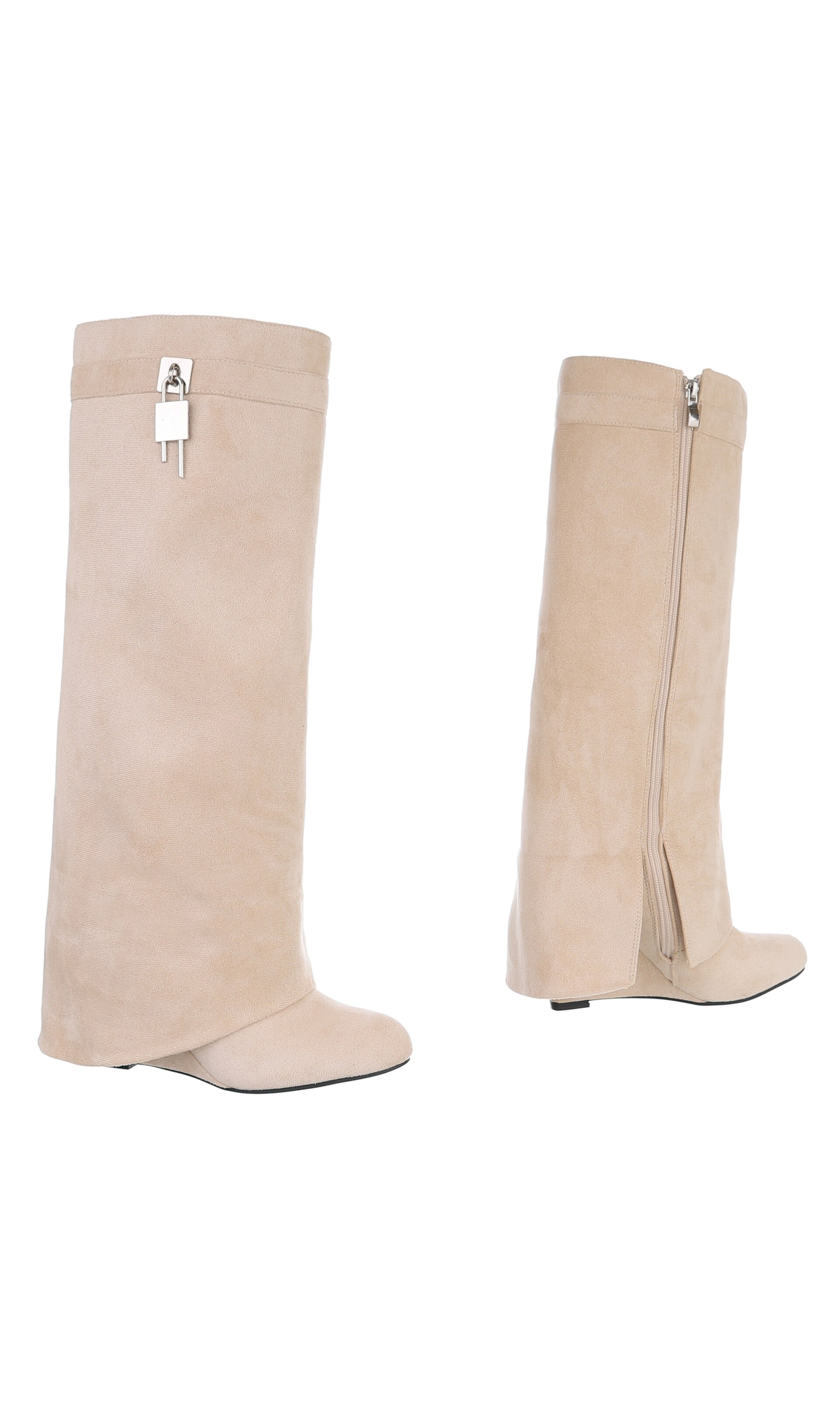 Ital-Design Boots in Beige