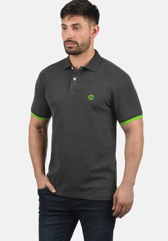 !Solid Poloshirt 'BENJAMIN' in Grau: predná strana