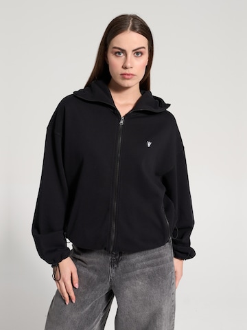 NOWIHT Sweatjakke 'Sabine' i sort