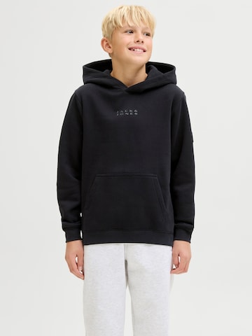 Jack & Jones Junior Sweatshirt 'JCOPoint' in Black: front