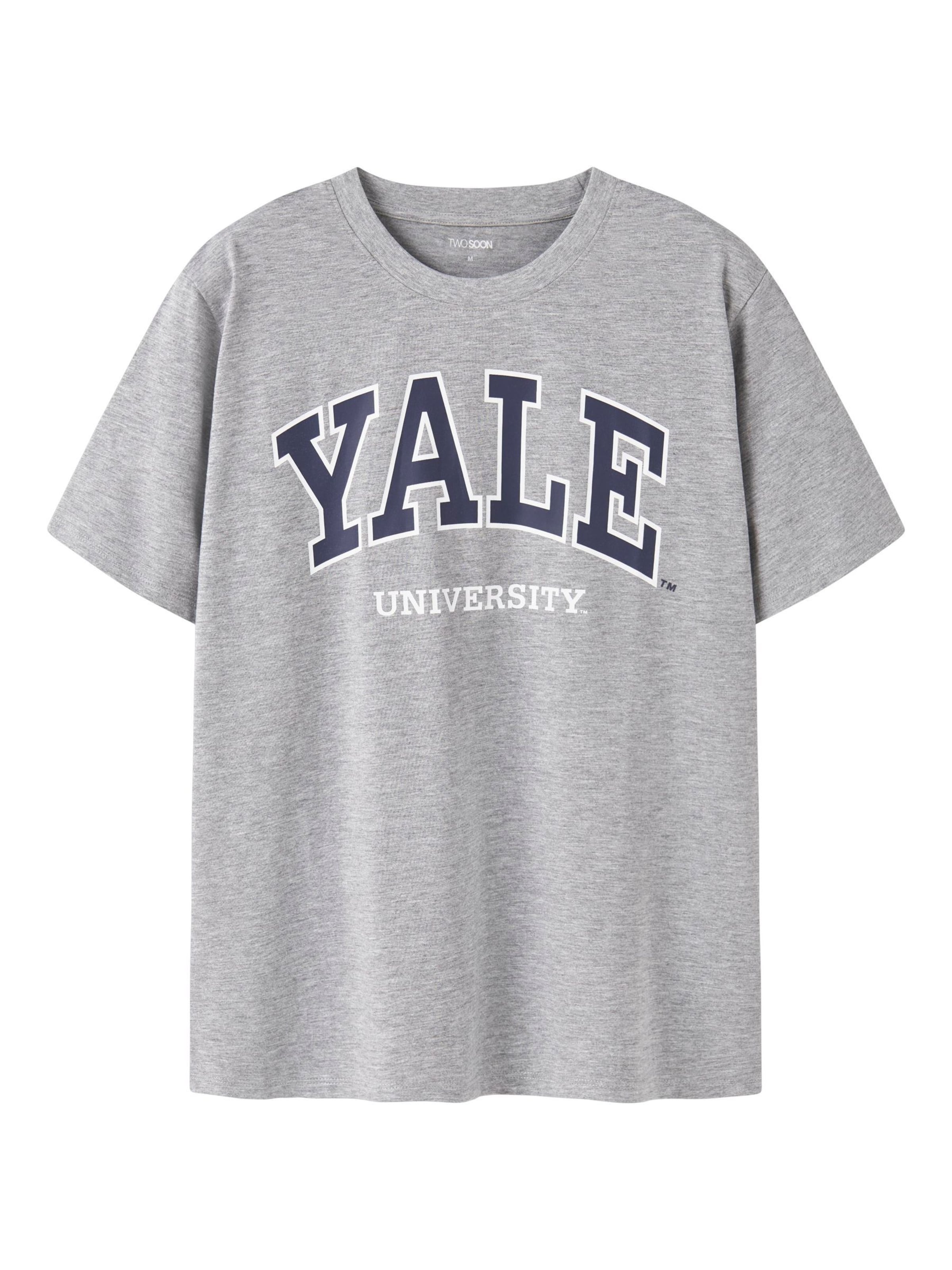 Maglietta di TWO SOON in grigio: frontale