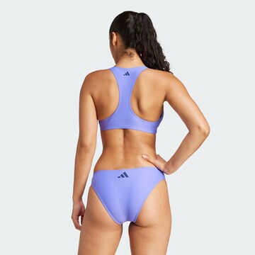 Bustier Hauts de bikini sport 'Big Bars' ADIDAS PERFORMANCE en bleu