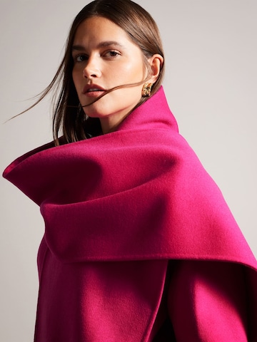 Ted Baker Ανοιξιάτικο και φθινοπωρινό παλτό 'Skylorr' σε ροζ