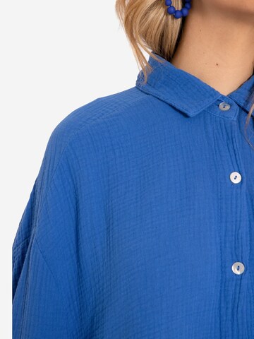 SASSYCLASSY Bluse in Blau