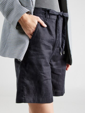 Largi Pantaloni eleganți de la ESPRIT pe negru