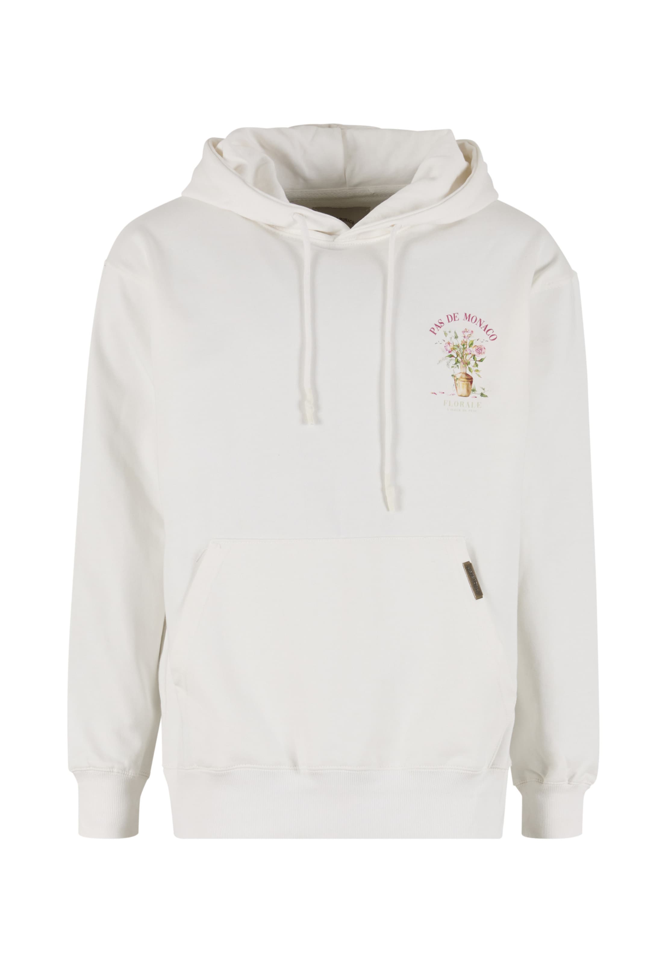 Sweat-shirt 'Vaso' Pas De Monaco en blanc : devant