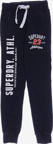 Superdry Pants in XS in Black: front