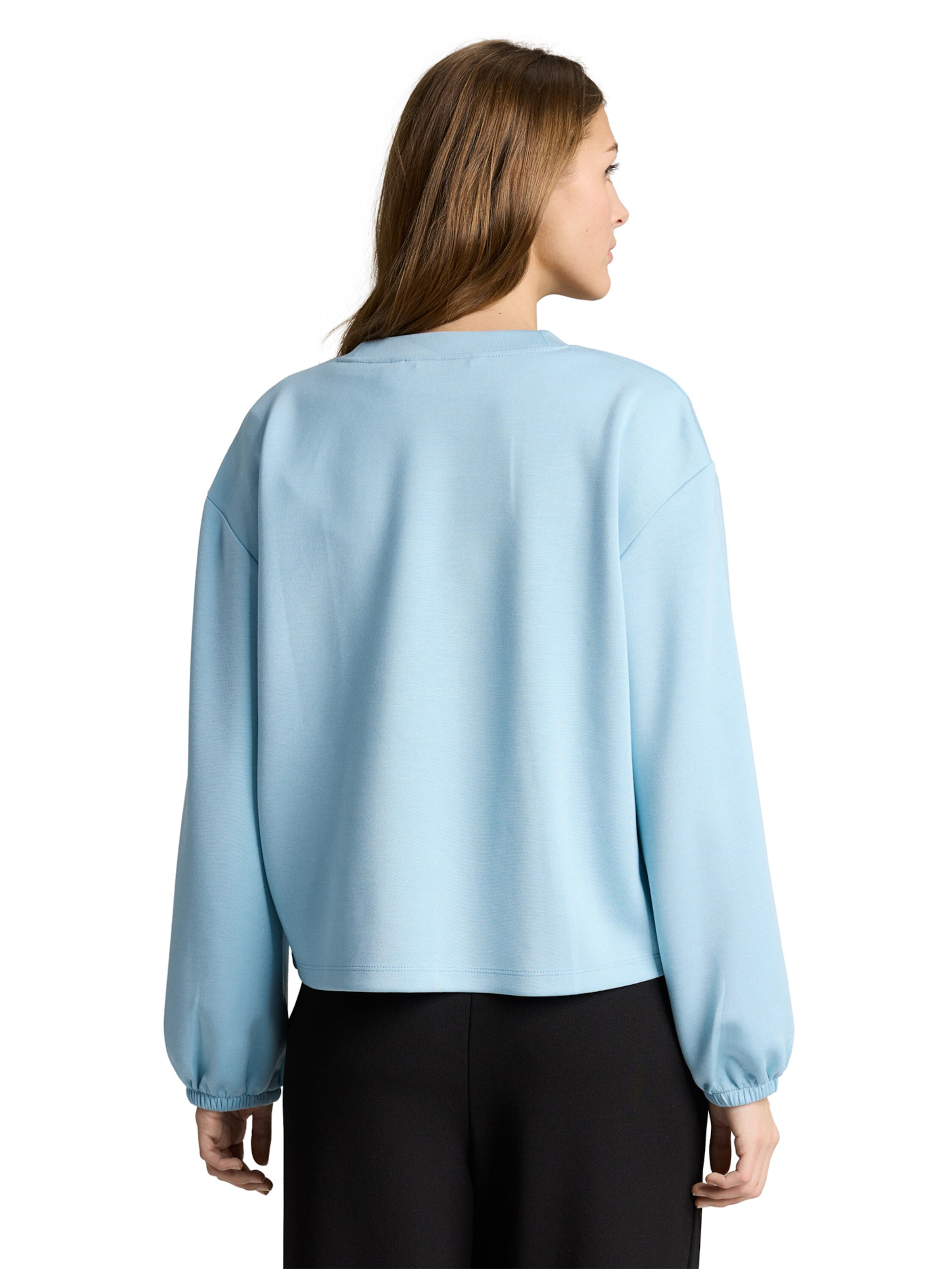 TOM TAILOR DENIM Tričko – modrá