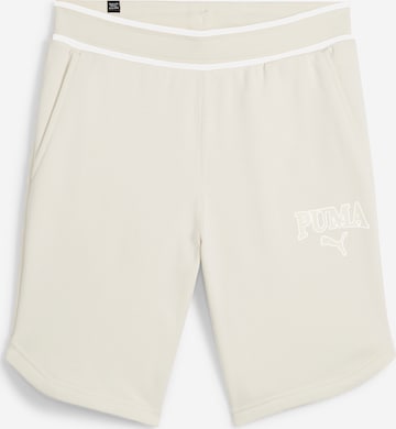 PUMA - regular Pantalón en blanco: frente