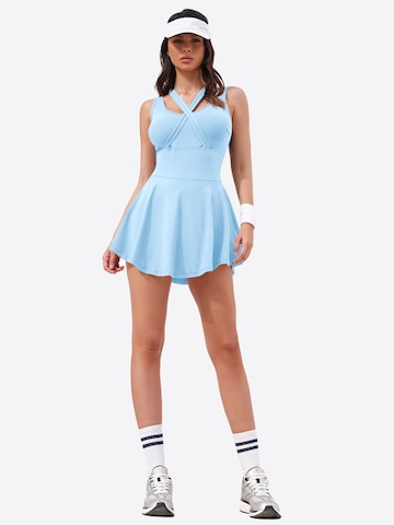 Imily Bela Kleid in Blau: Vorderseite