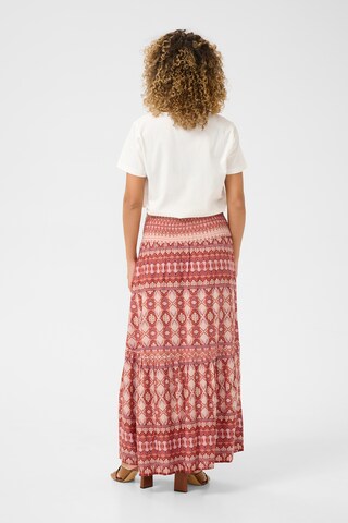 Cream Skirt 'Tiah' in Beige