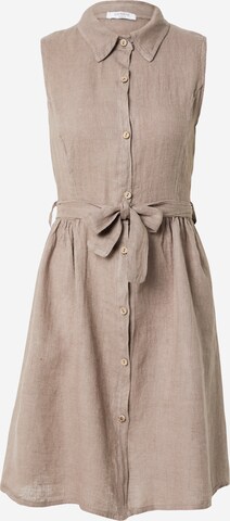 ZABAIONE Платье-рубашка 'Lu44cia' в Серый: спереди