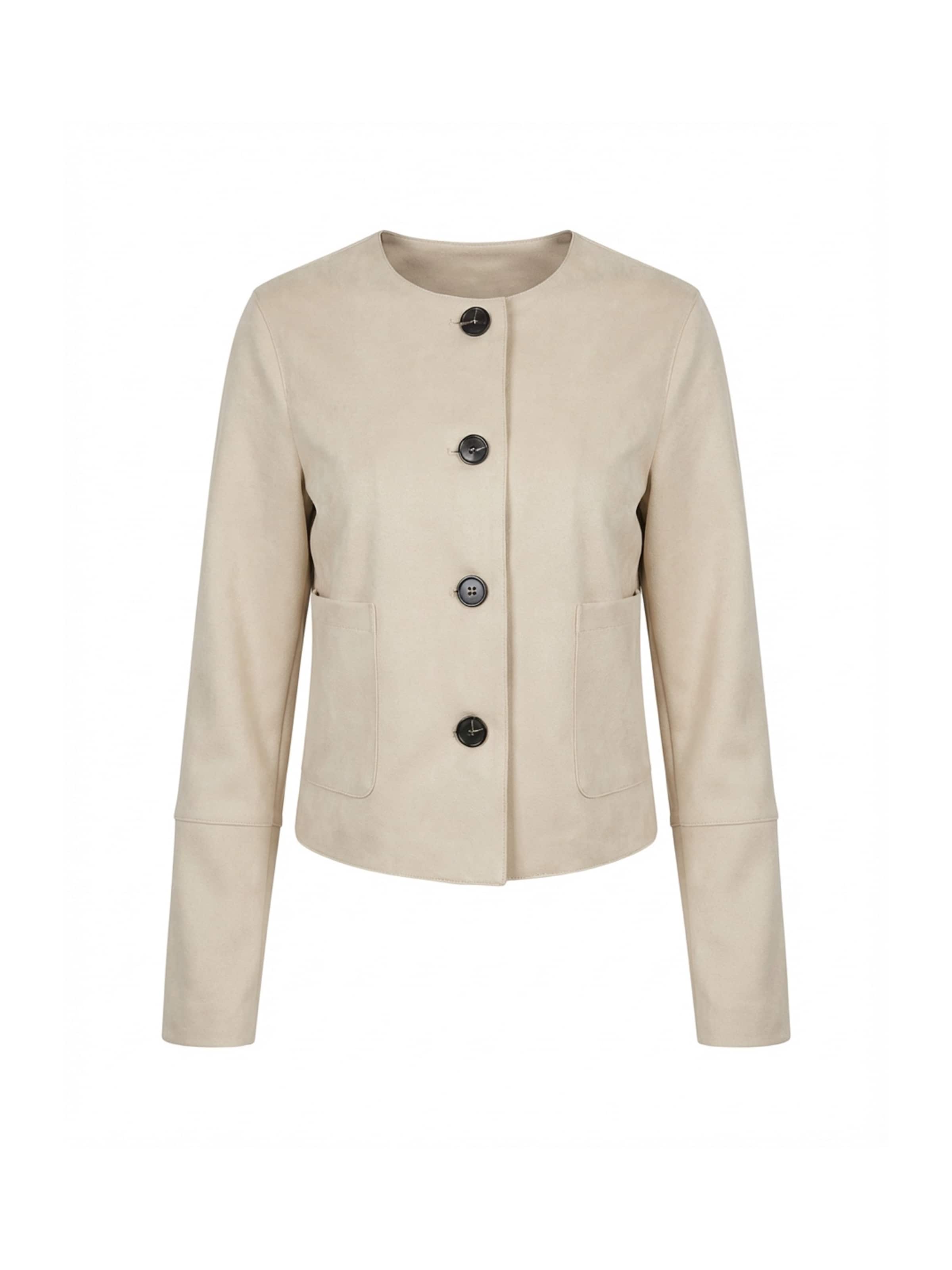 Veste mi-saison 'Madita' Guido Maria Kretschmer Curvy en beige : devant