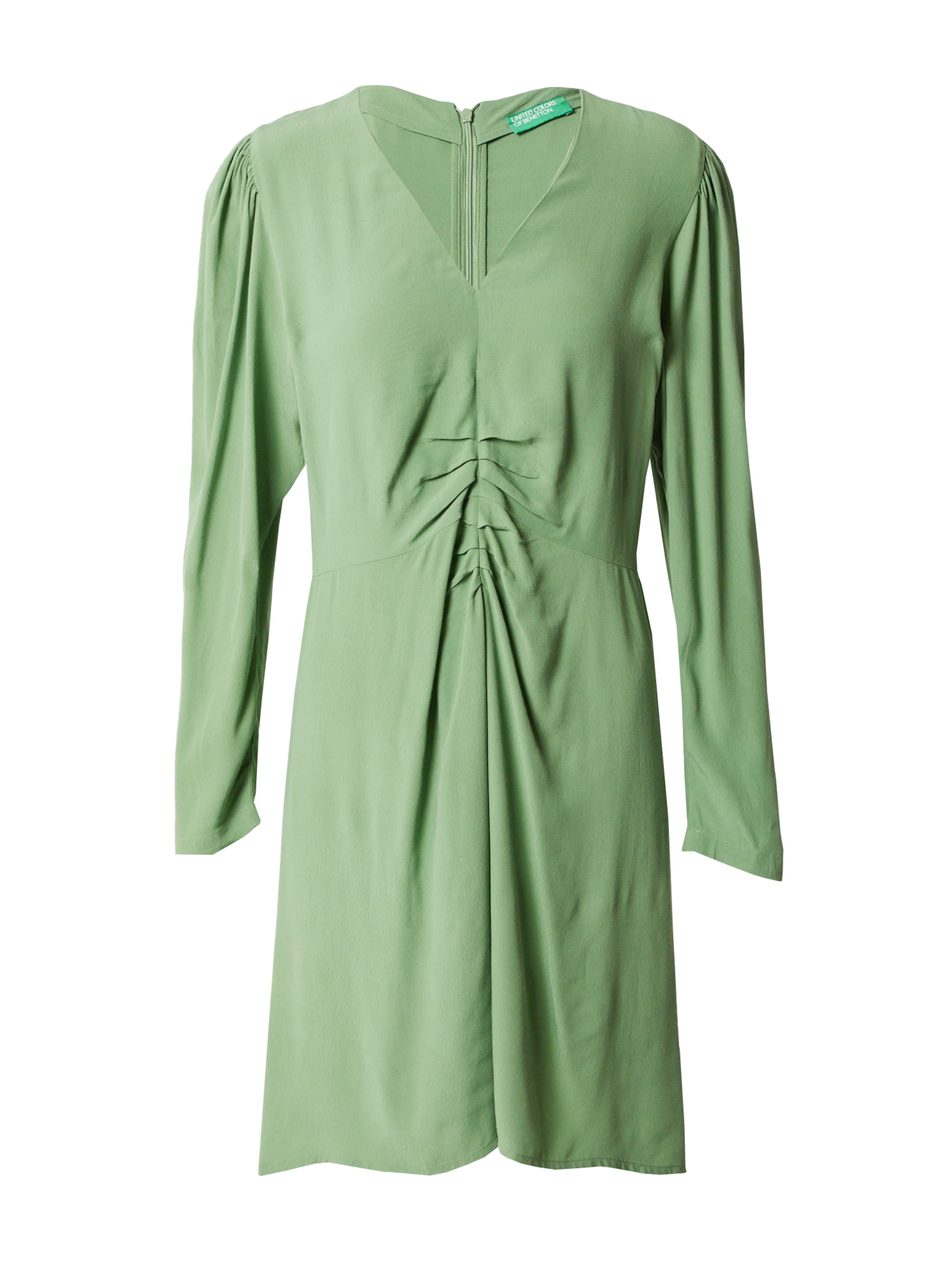 UNITED COLORS OF BENETTON Φόρεμα σε πράσινο: μπροστά