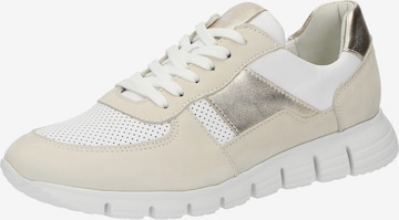 Baskets basses 'Mokrunner' SIOUX en beige : devant