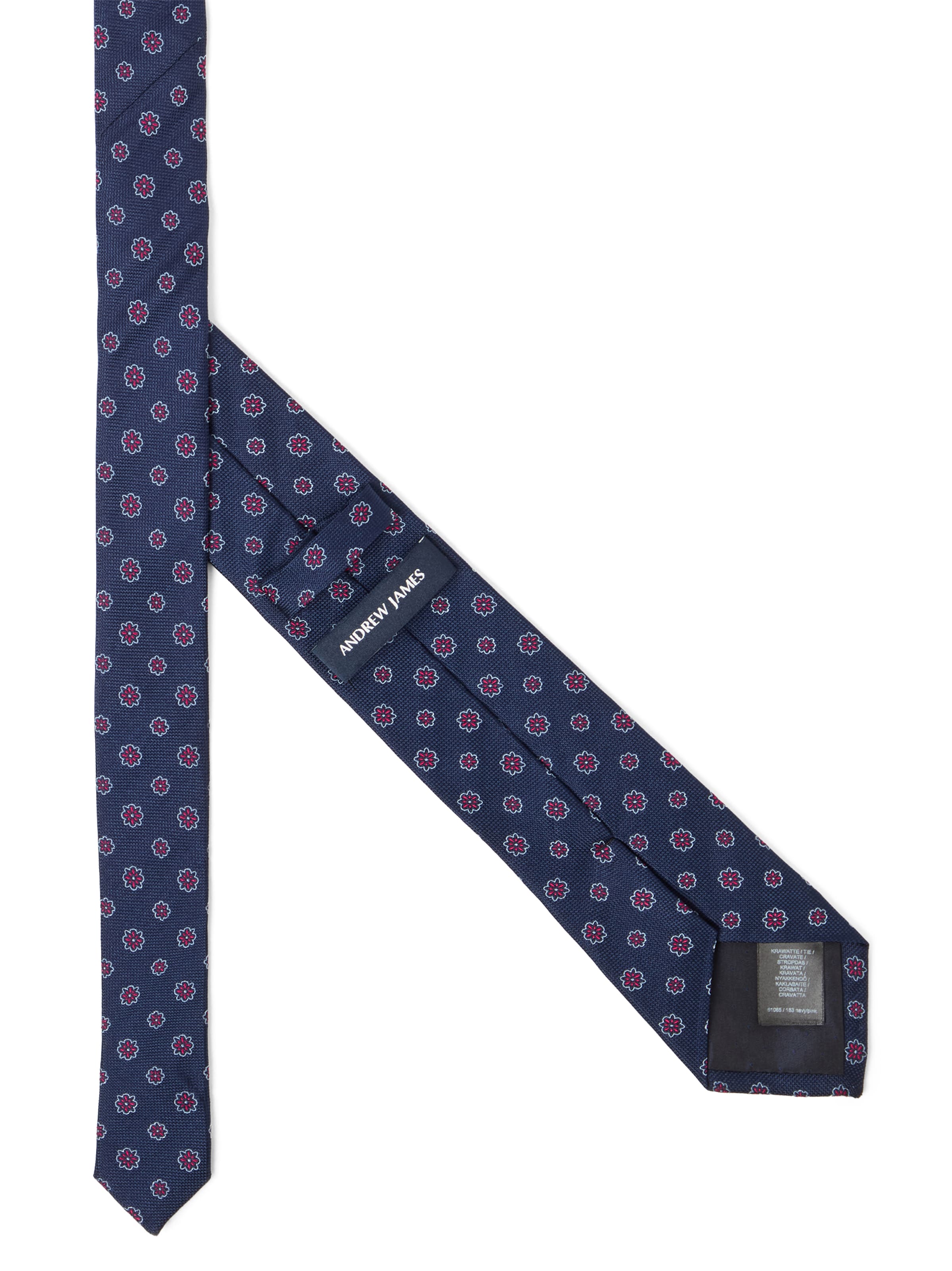 Andrew James Tie in Blue